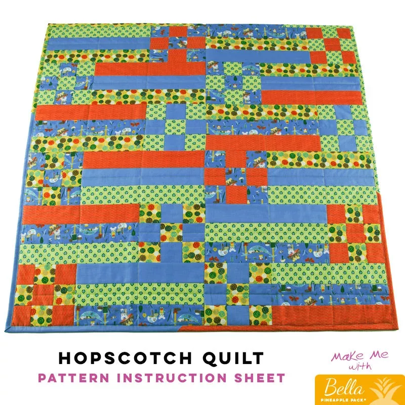 Hopscotch Quilt – Bella Pineapple Pack Pattern