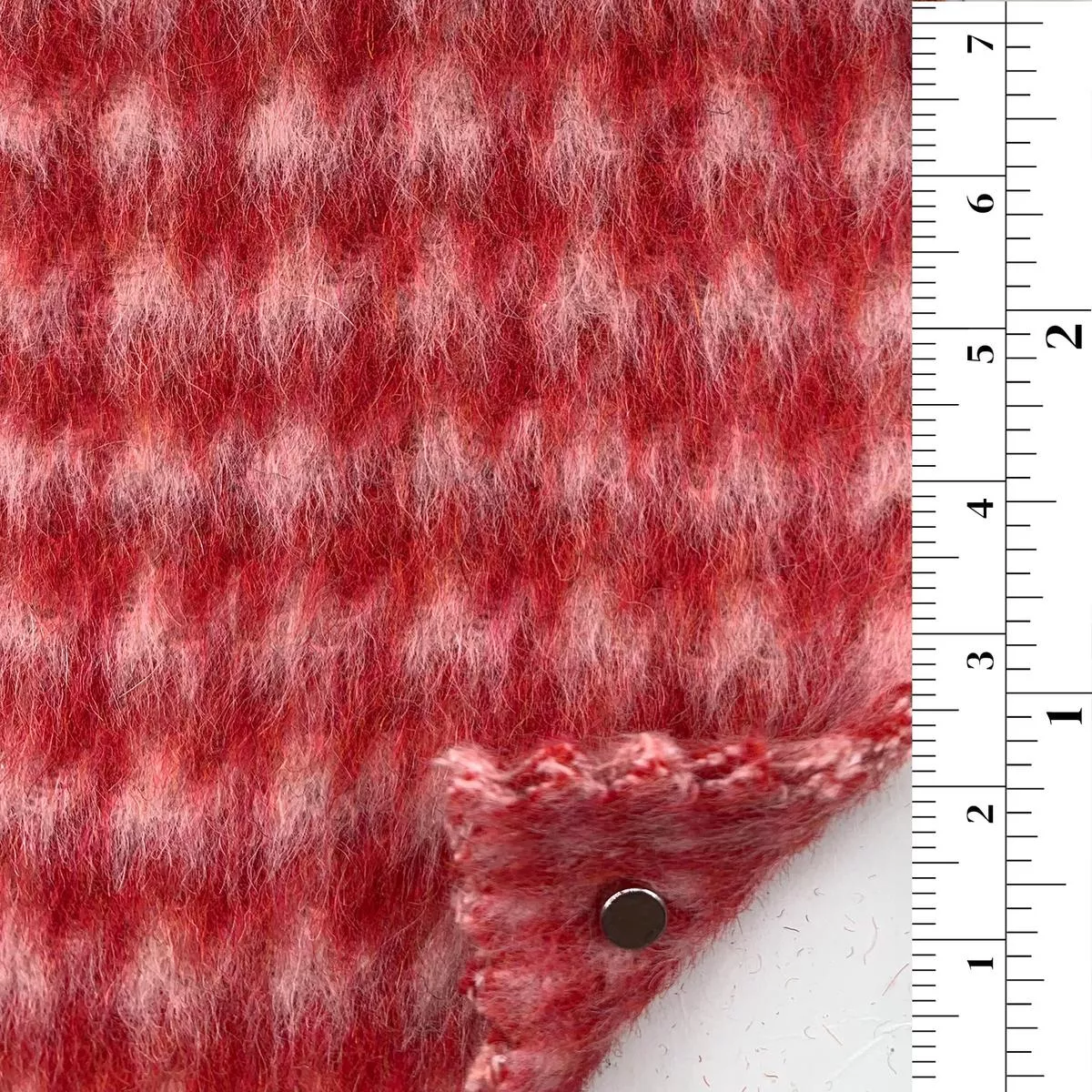 Houndstooth Double Cloth Wool Polyester Coating / Jacketing B006329 – Multi Color 14449