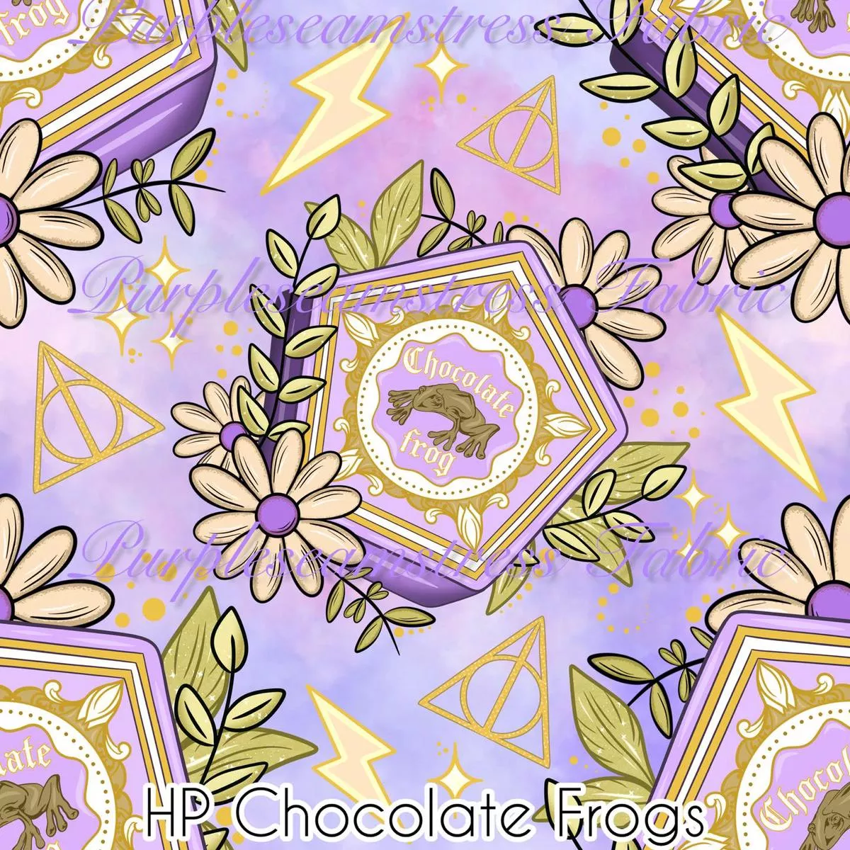 HP Chocolate FrogsFabric