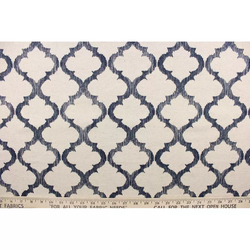 Hudson 43Elevated in Navy|Per Yard&6 X 6 Sample