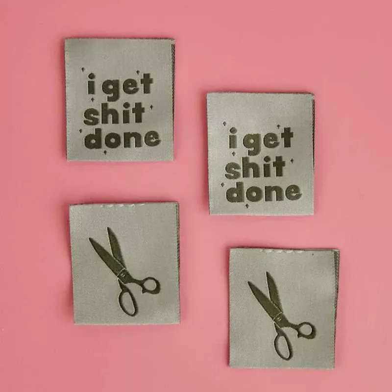 I Get Shit Done Sewing Labels by Kati Cupcake