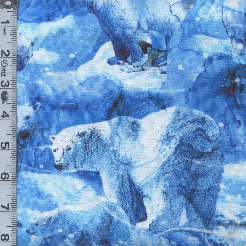Illuminations – Large Polar Bears Blue