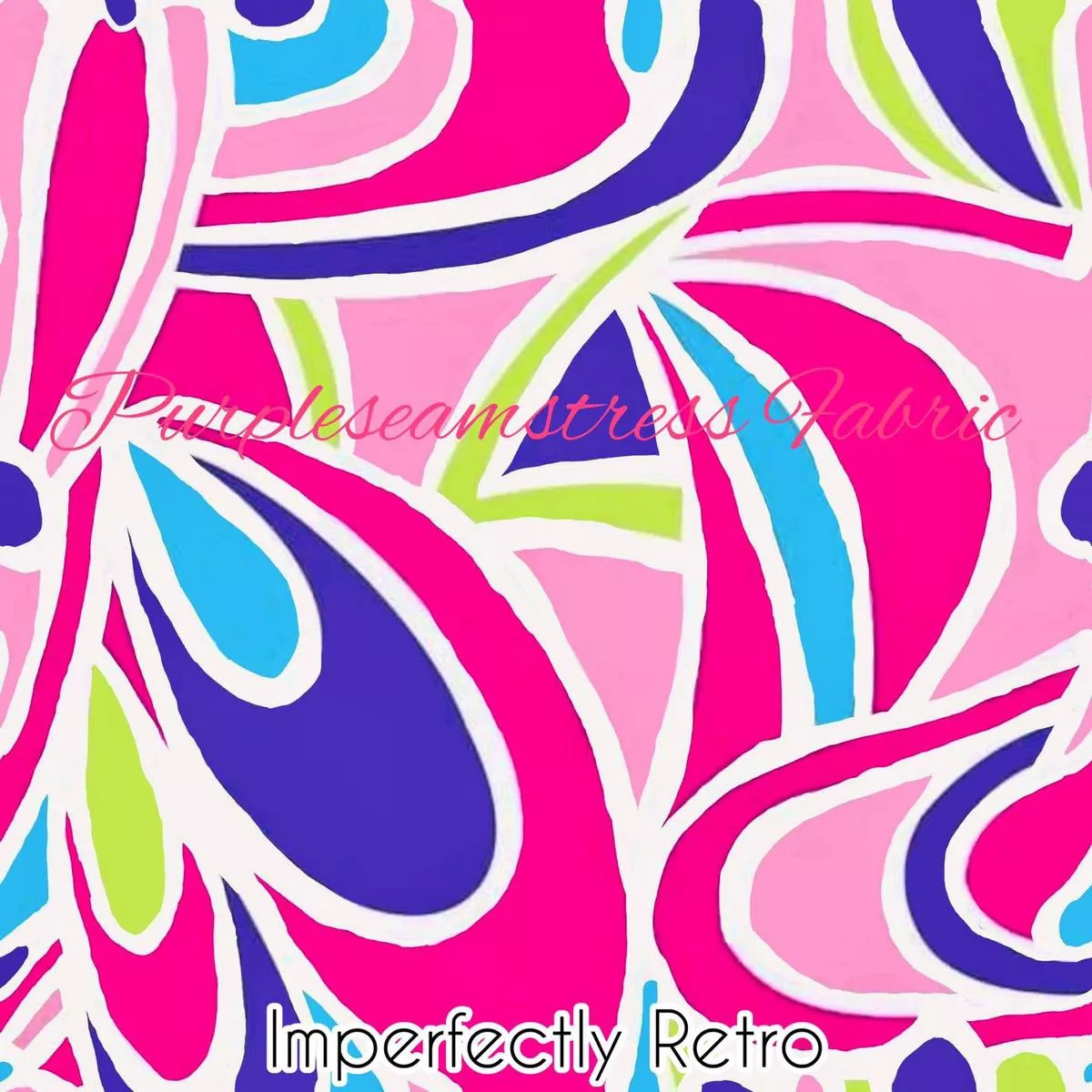 Imperfectly Retro BarbieFabric