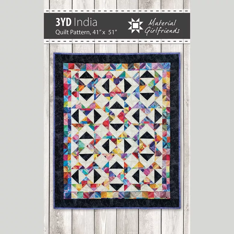 India 3-Yard Quilt Pattern