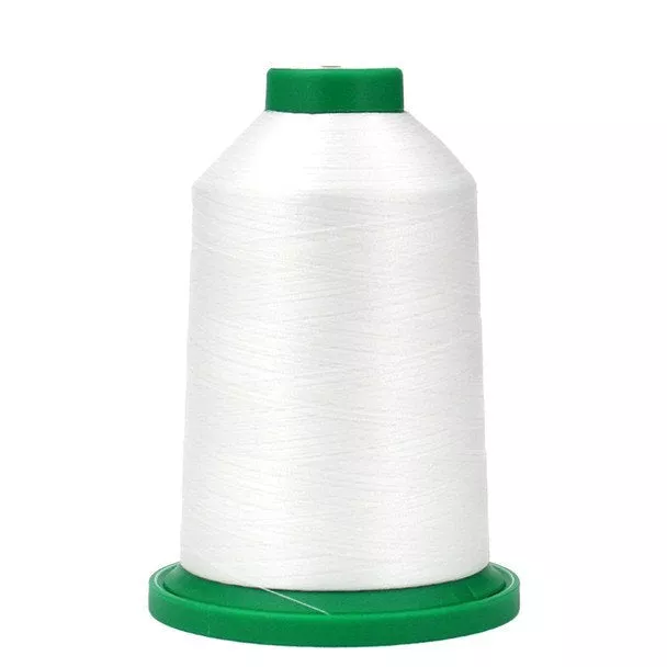 Isacord 40 Poly 5000m #0015 White