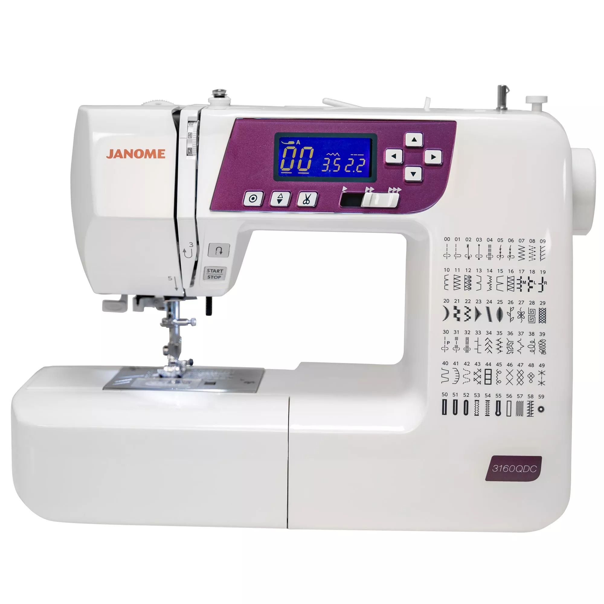 Janome Computerized Sewing Machine – 3160QDC-G