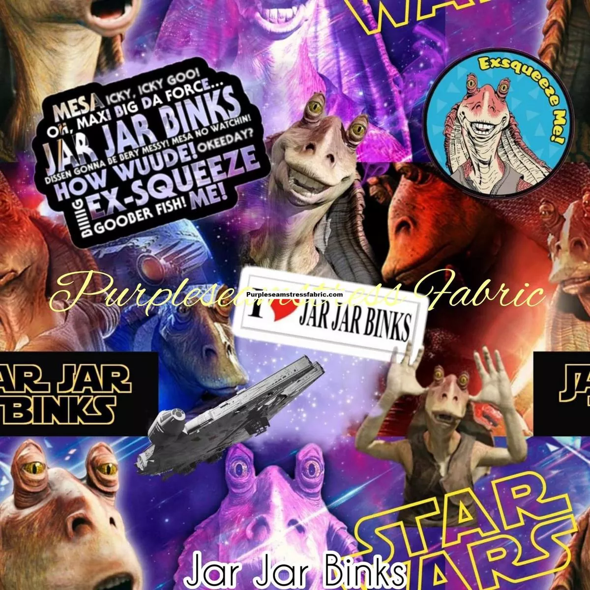 Jar Jar BinksFabric