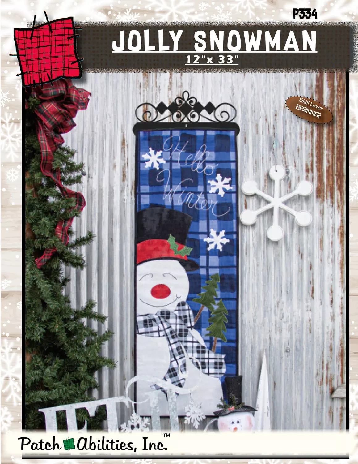 Jolly Snowman Downloadable Pattern