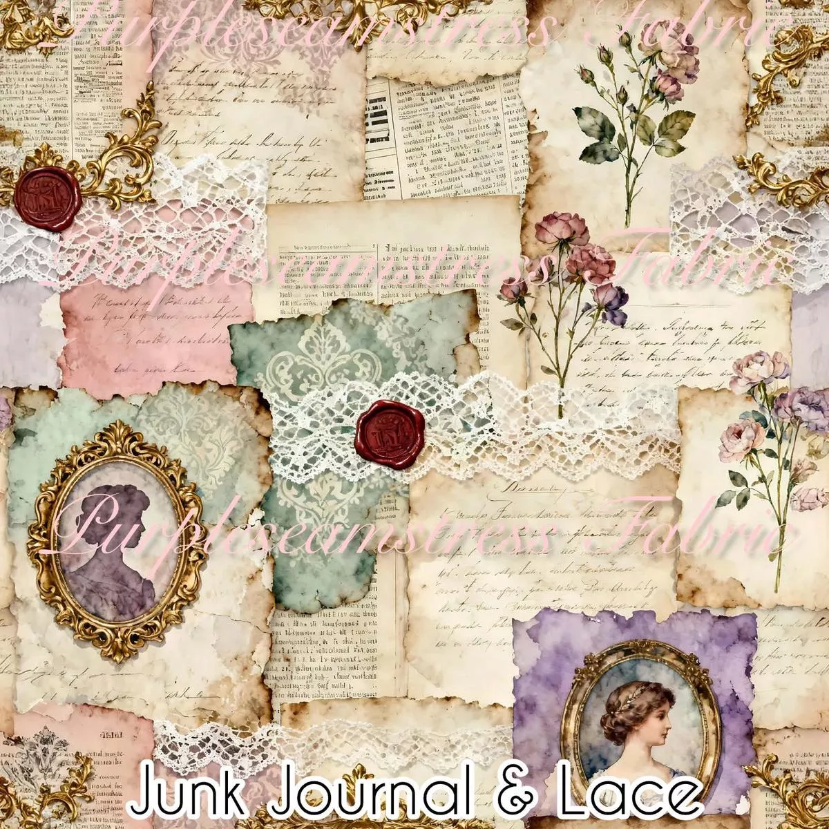 Junk Journal & LaceFabric