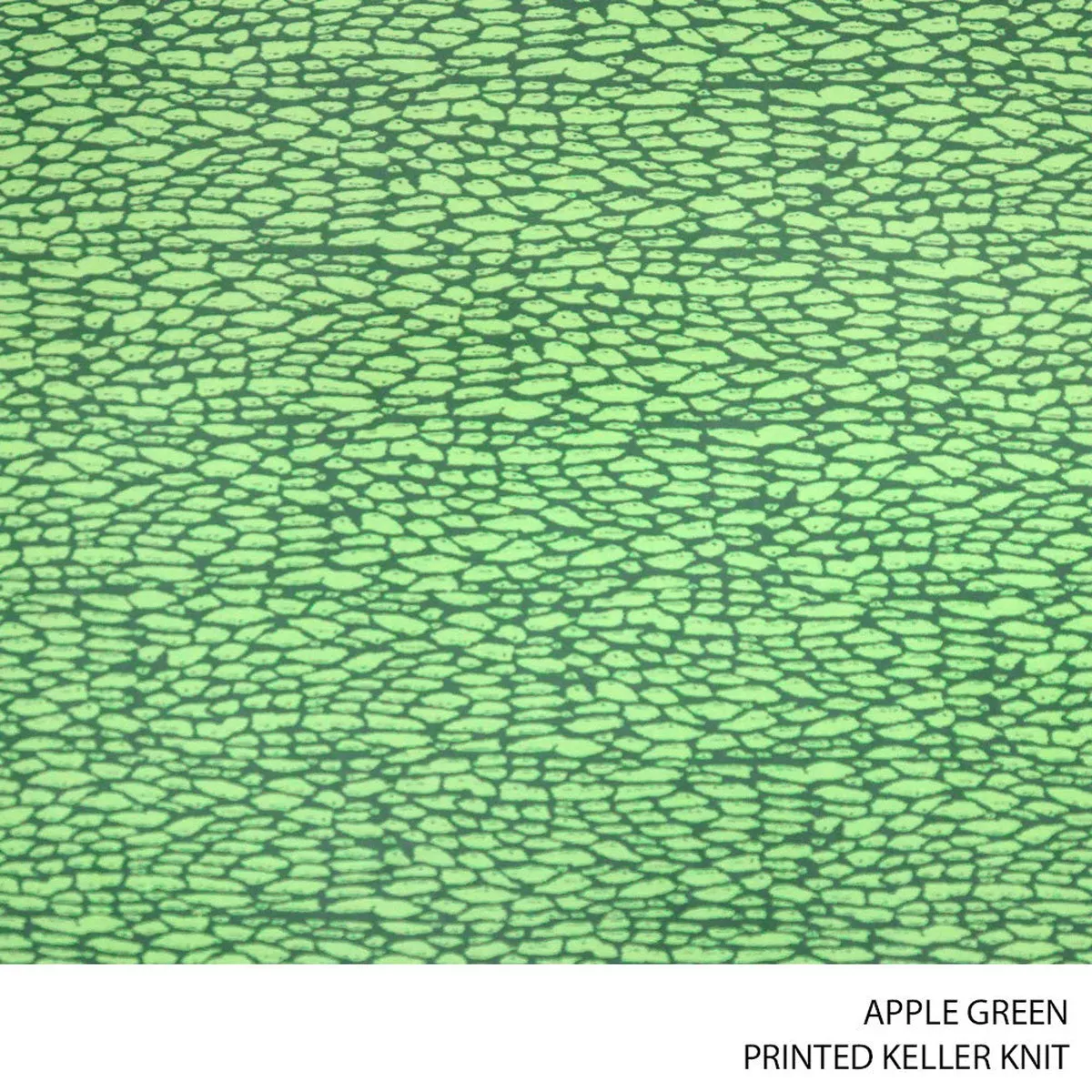 Keller Knit Prt Apple Green