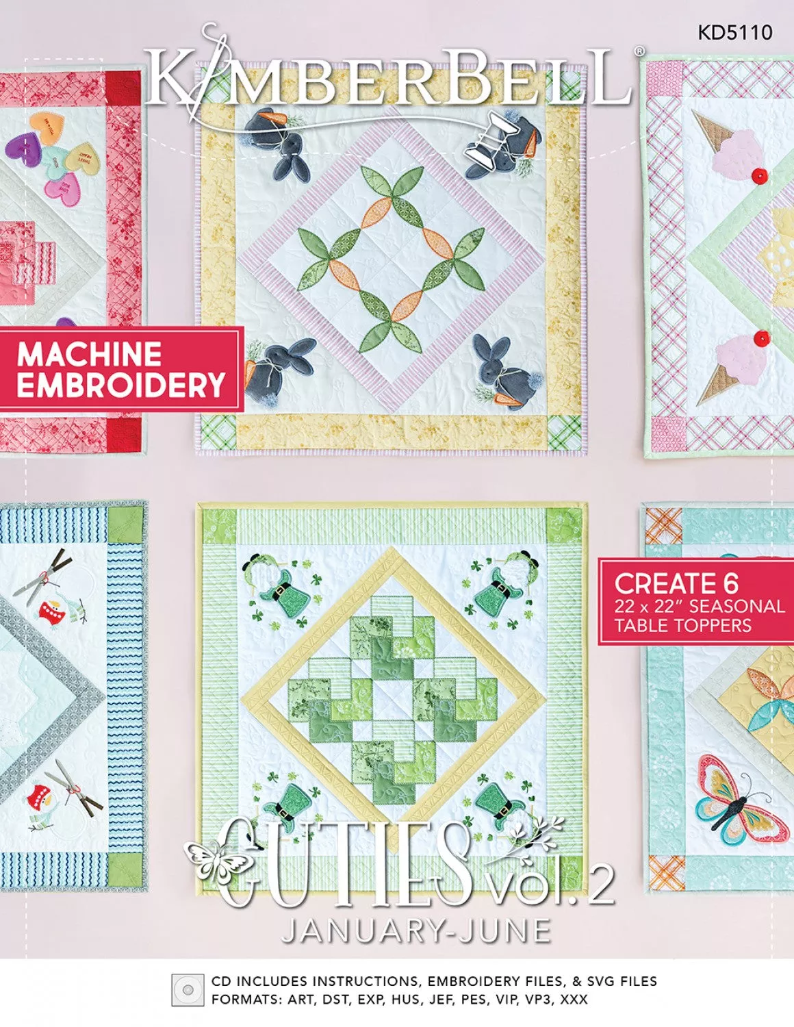 Kimberbell Cuties Volume 2 Jan-June Pattern