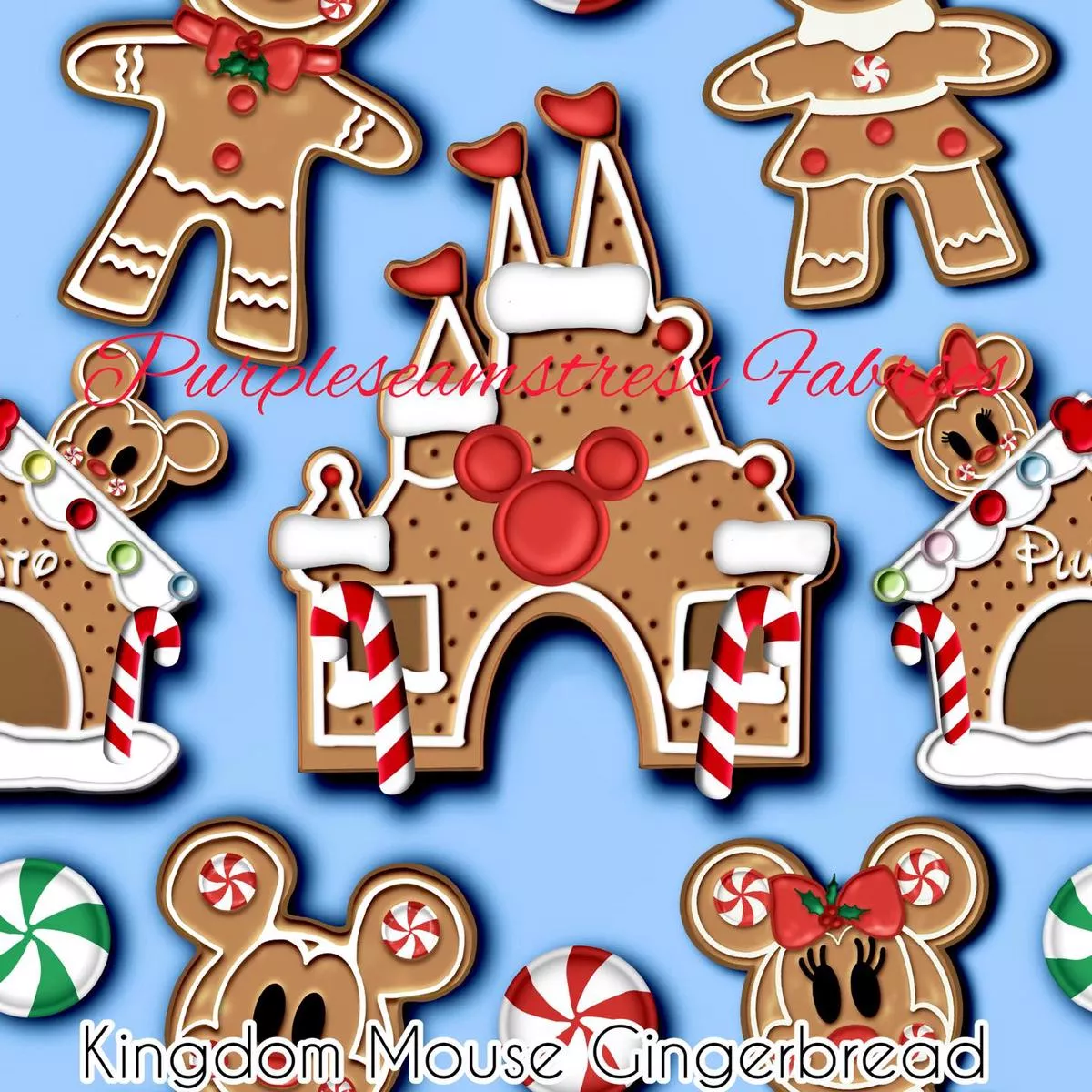 Kingdom Mouse GingerbreadFabric