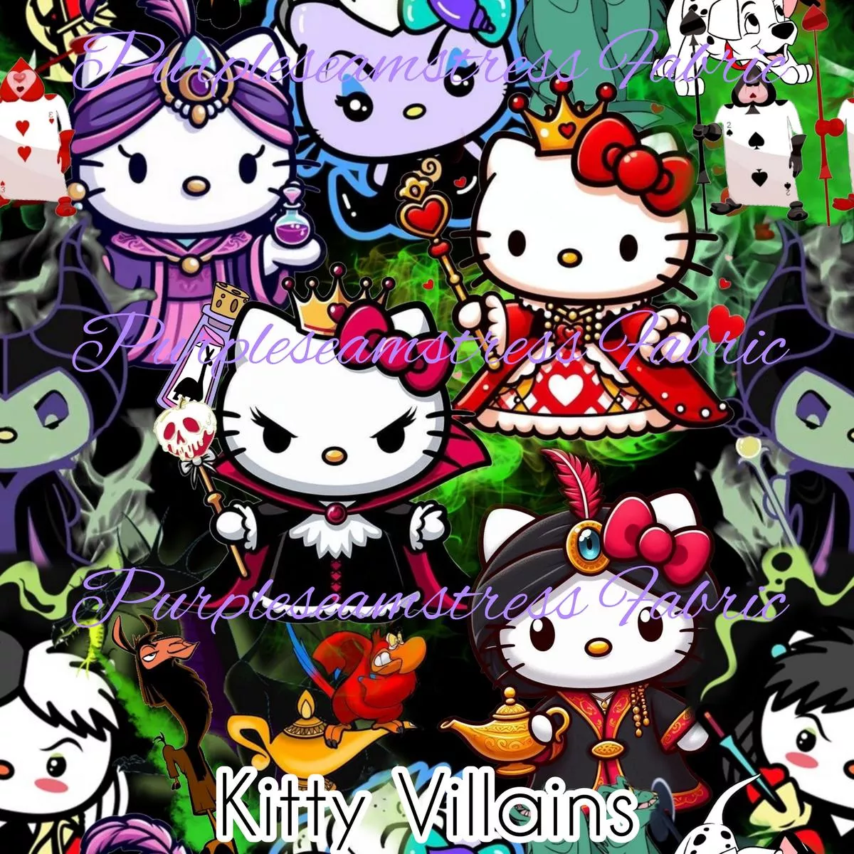 Kitty VillainsFabric