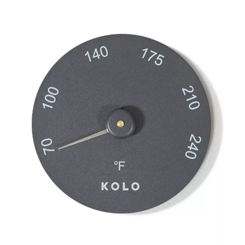 Kolo Black Sauna Thermometer