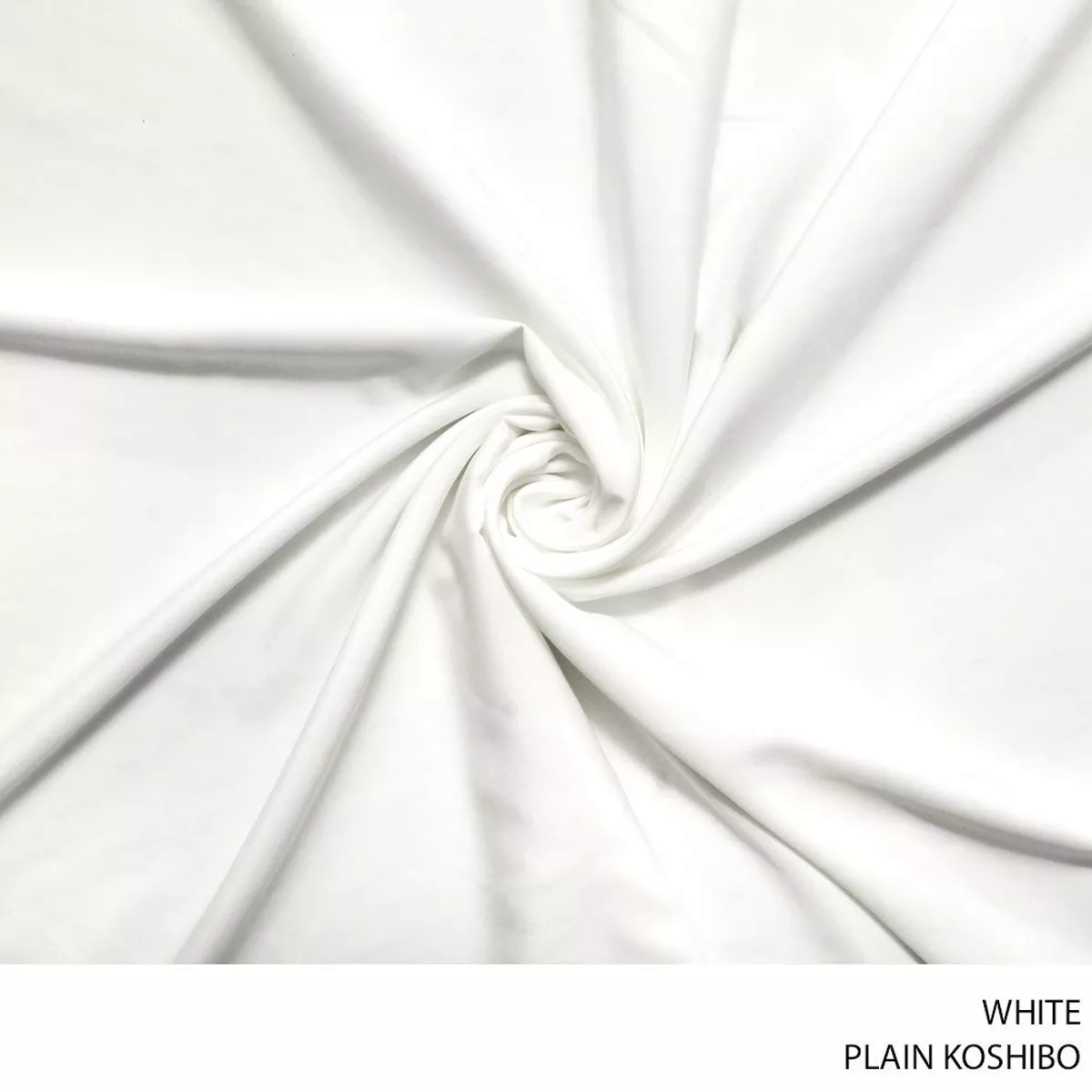 KOSHIBO PLAIN FABRIC WHITE ROLL ROLL 001