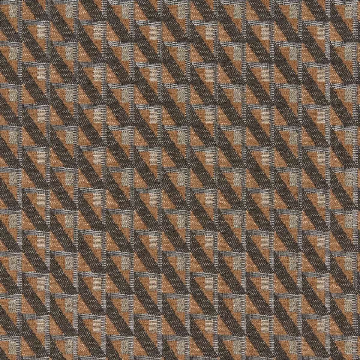 KRAVET CONTRACT – SQUARE ROOT- WALNUT – Fabric by the Yard – WALNUT