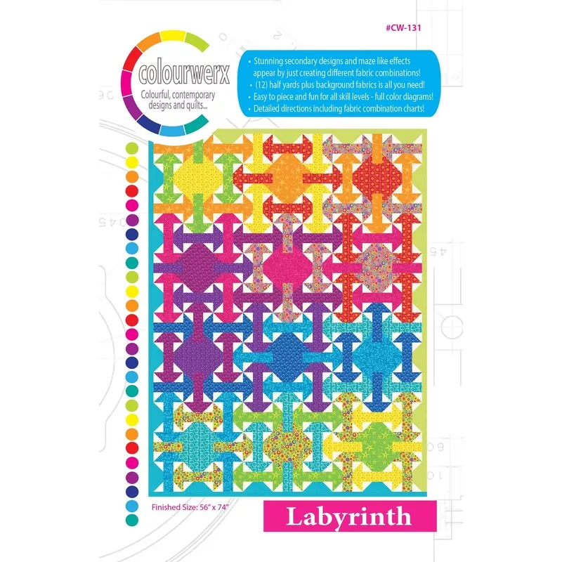 Labyrinth Quilt Pattern by Linda & Carl Sullivan