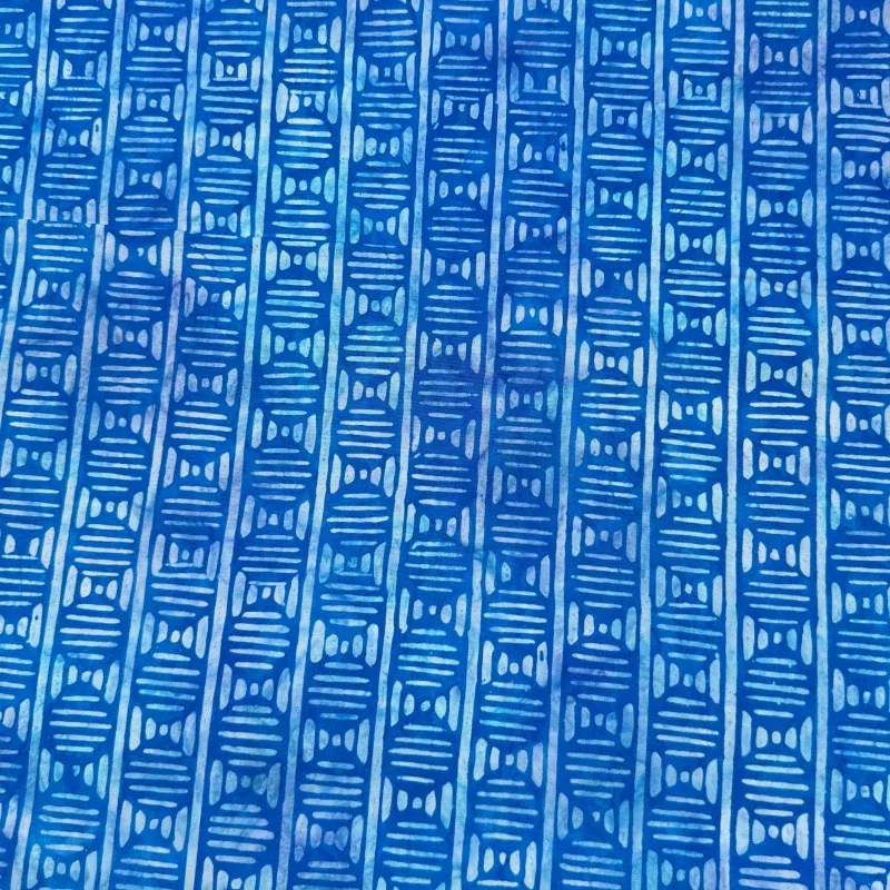 Lagoon | Bubble Blues | Batik Quilting Cotton