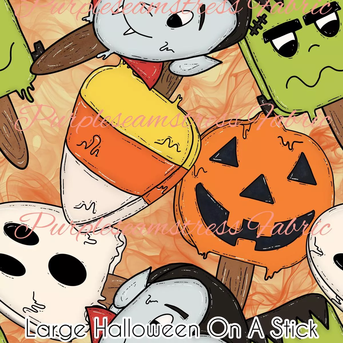 Large Halloween On A StickFabri…