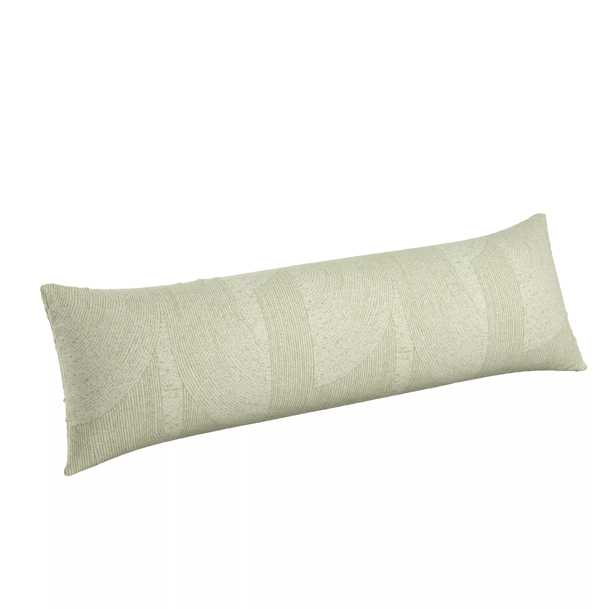 Large Lumbar Pillow in Make Waves – Parchment