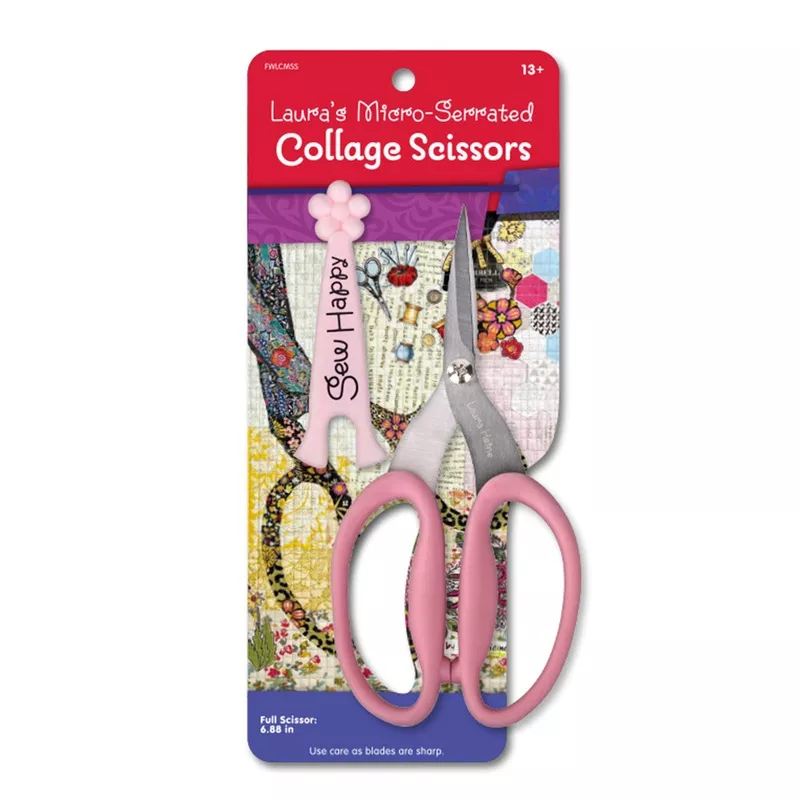 Laura’s Micro-Serrated Collage Scissors