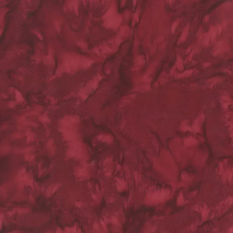 Lava SolidsBordeaux | Batik Cotton