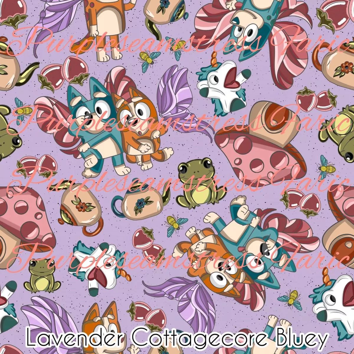 Lavender Cottagecore BlueyFabri…