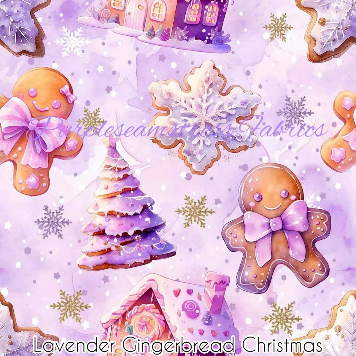 Lavender Gingerbread ChristmasF…