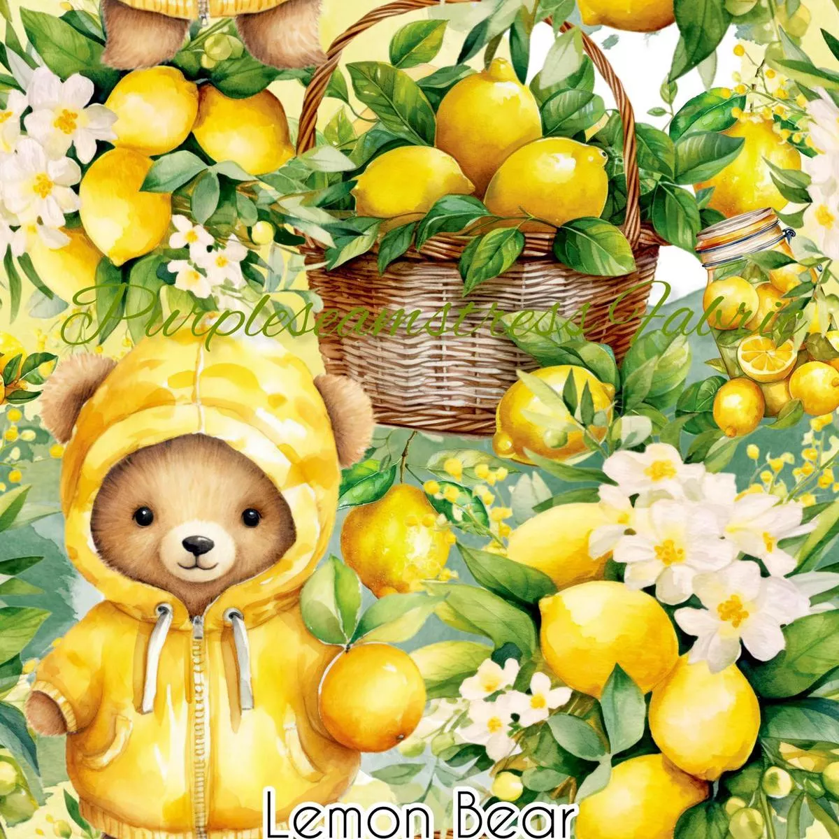 Lemon BearFabric