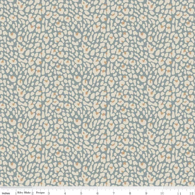 Leo & Savannah Leopard Blue