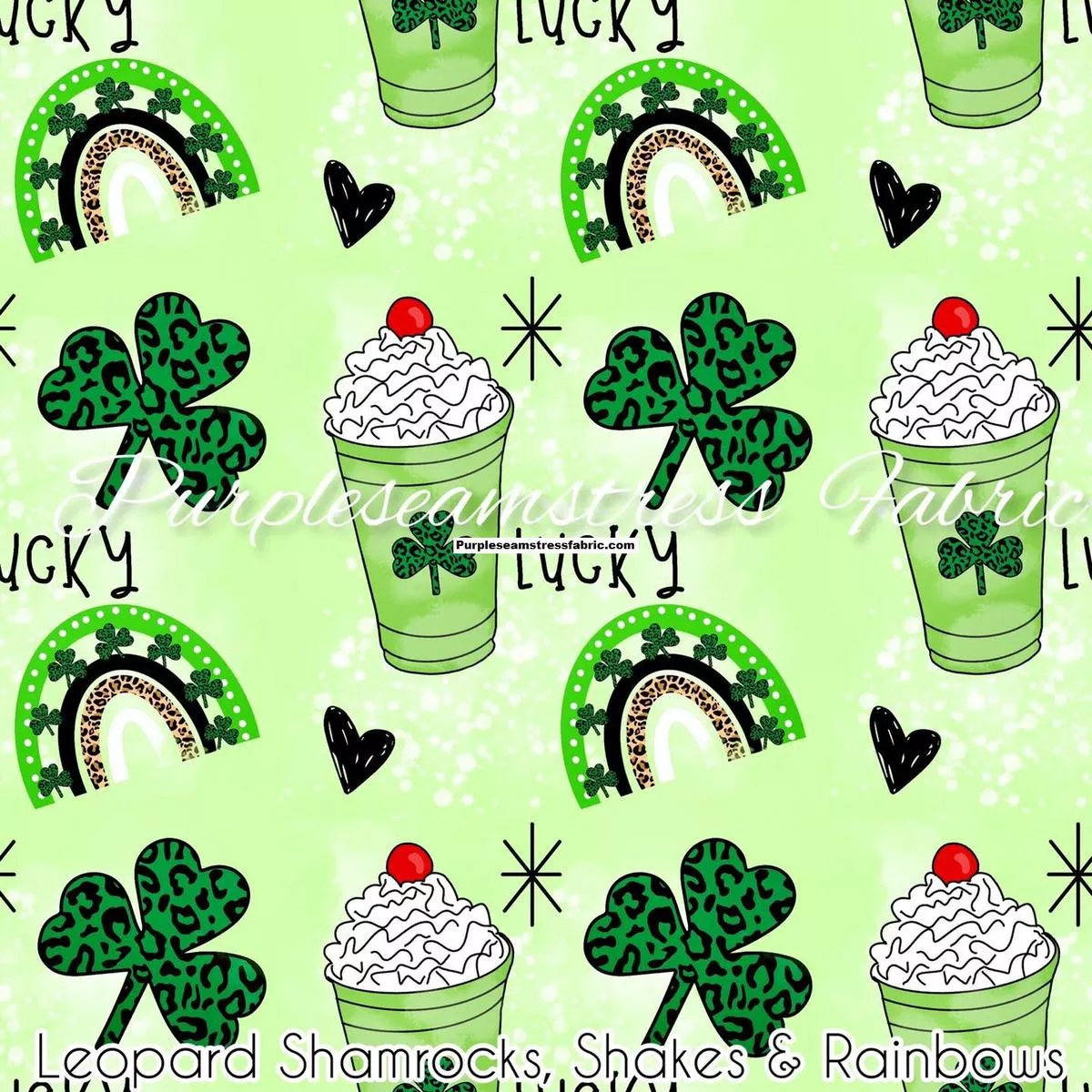 Leopard Shamrocks, Shakes & Rainbow…