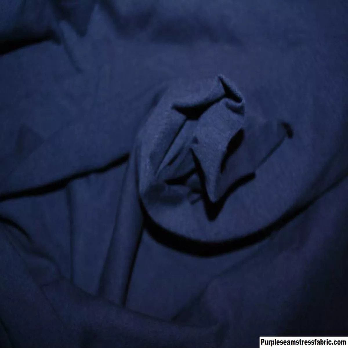 Light Navy Cotton LycraFabric
