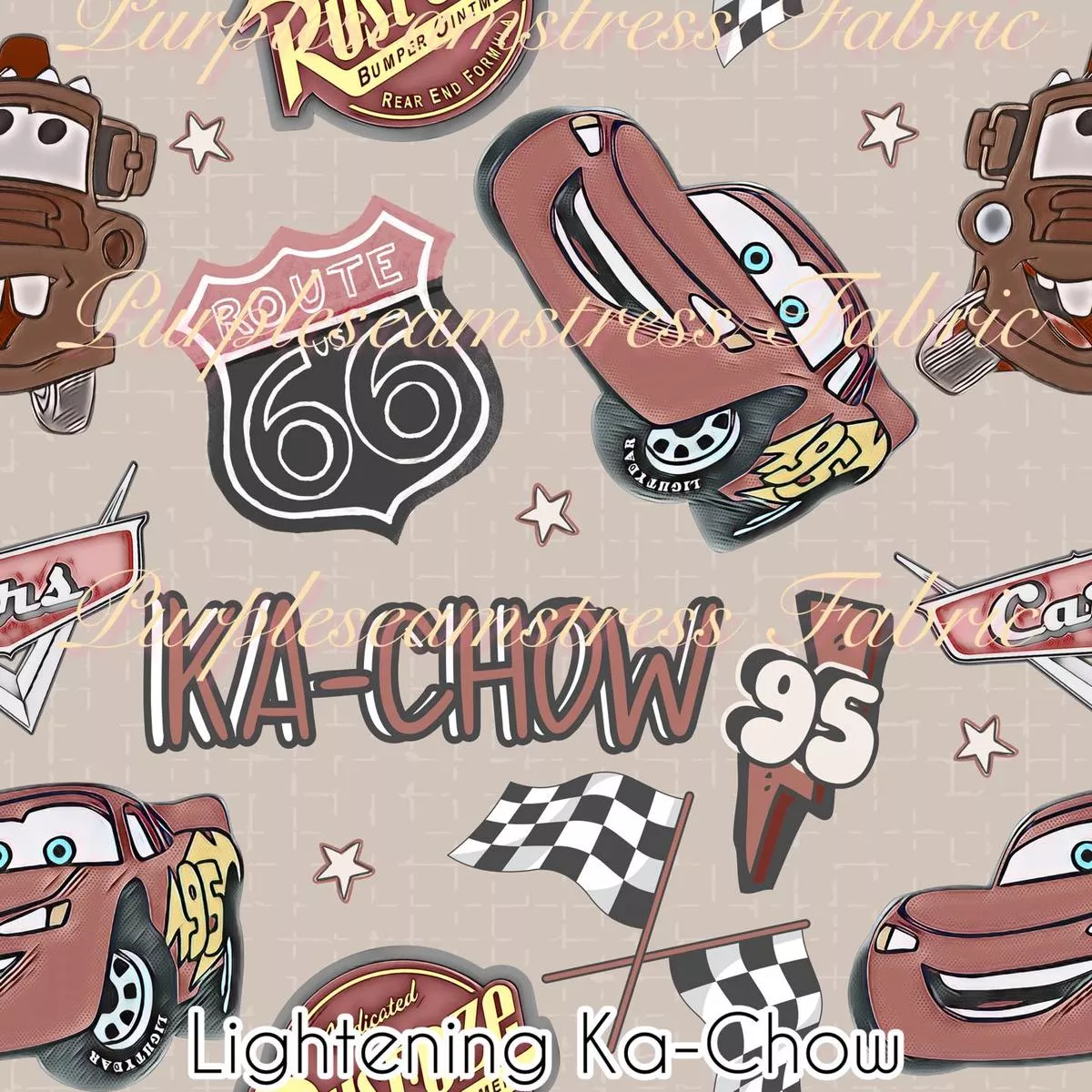 Lightening Ka-ChowFabric