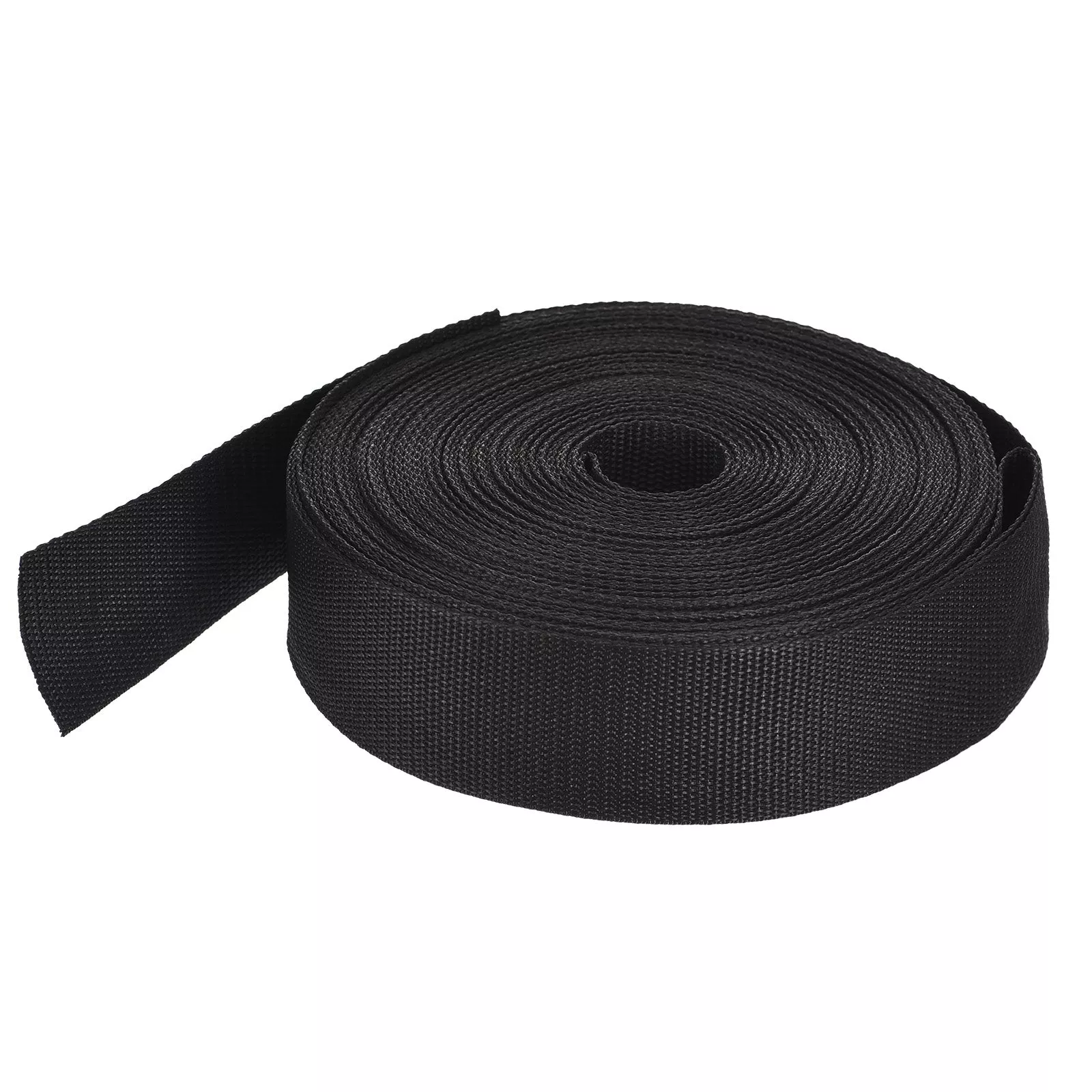 Lightweight Polypropylene Webbing Strap 2″ 25 Yard Backpack Black