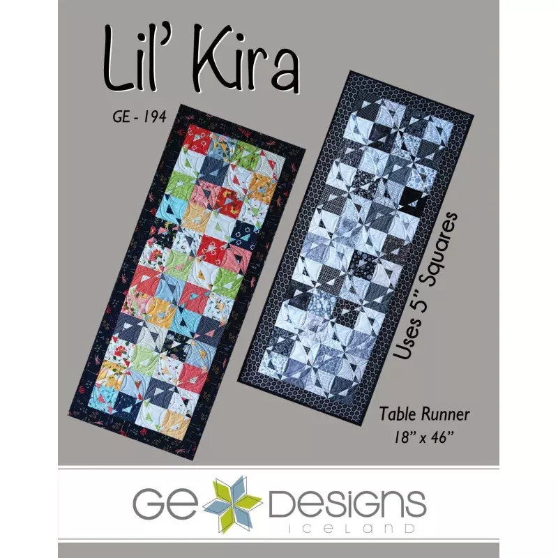 Lil’ Kira – Table Runner Pattern 194