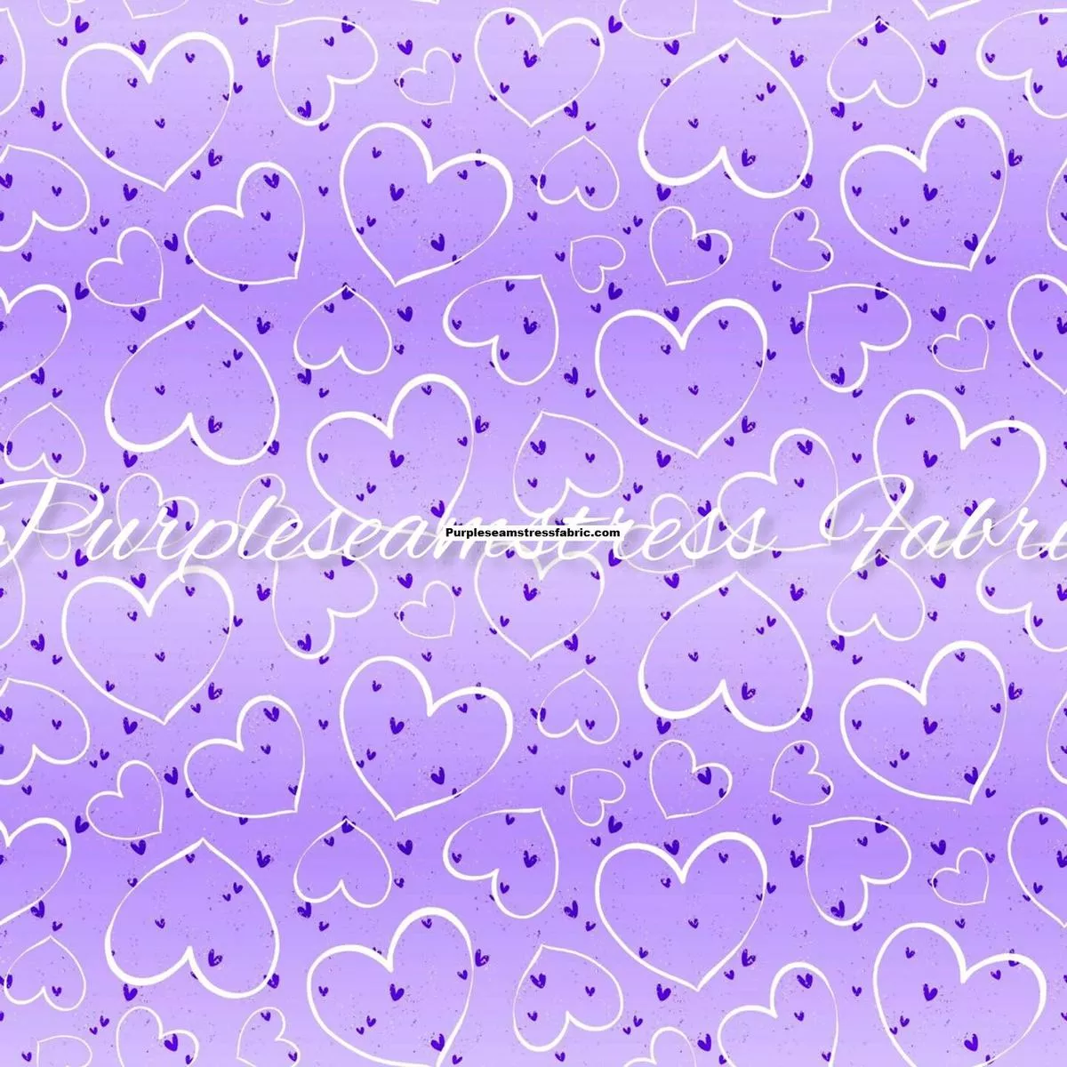 Lilac Bubble Hearts Valentines &#…