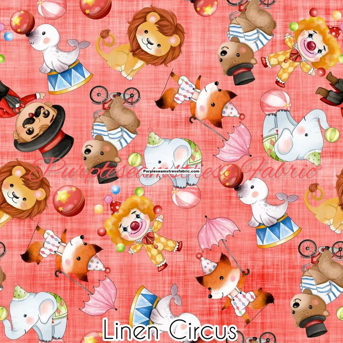Linen CircusFabric