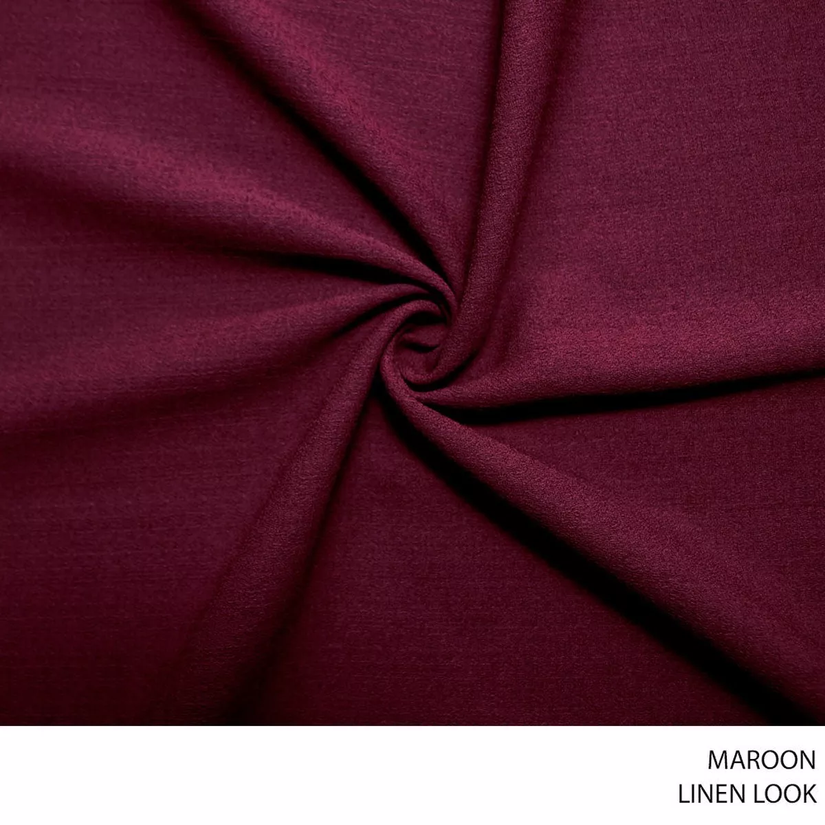 LINEN LOOK MAROON ROLL ROLL 001