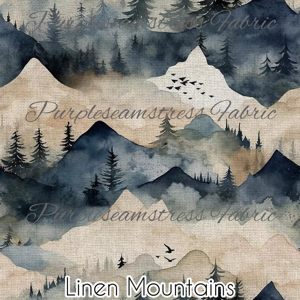 Linen MountainsFabric