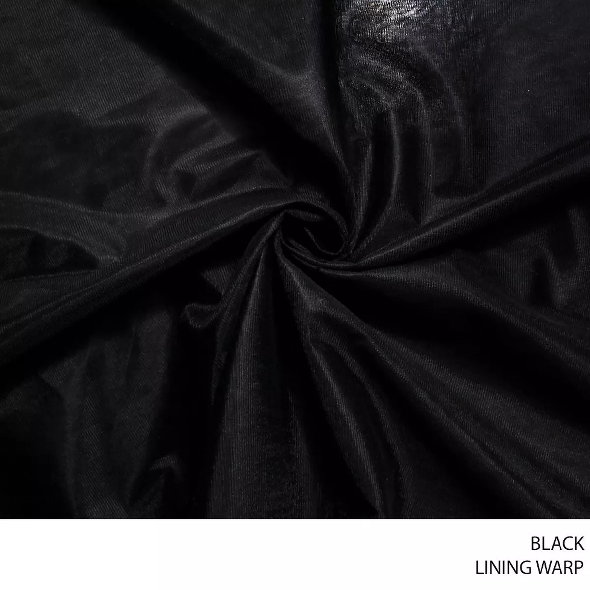 LINING WARP FABRIC BLACK ROLL ROLL 001