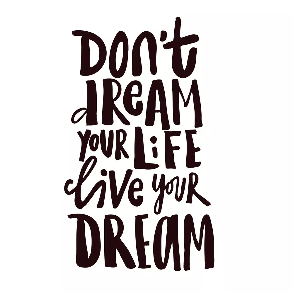 Live Your Dream Fabric Panel
