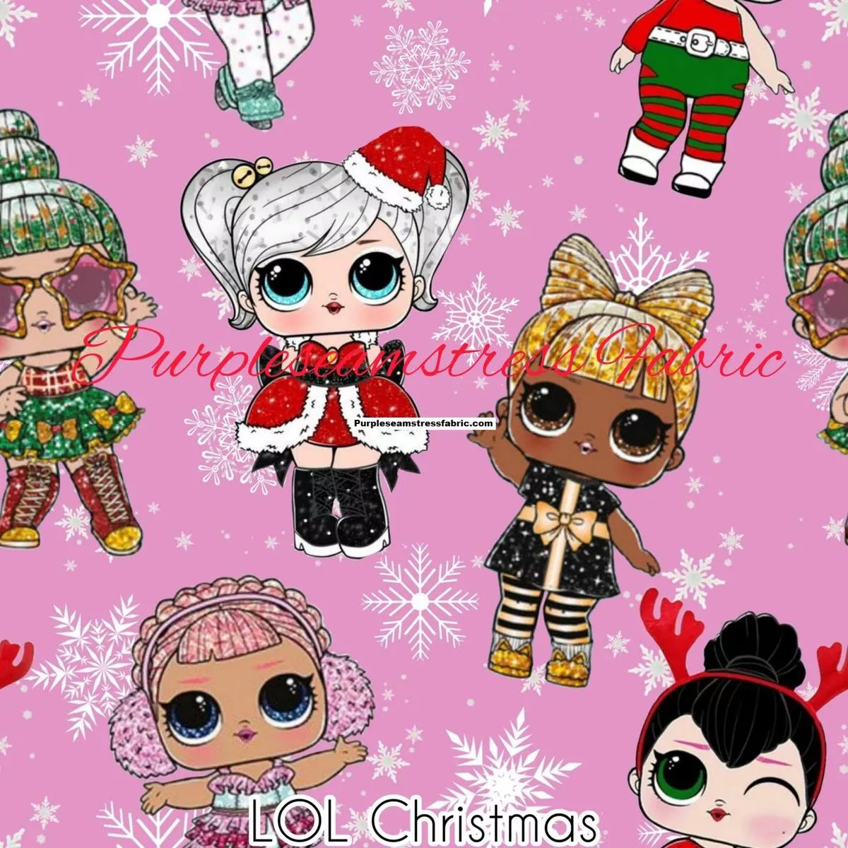 LOL ChristmasFabric