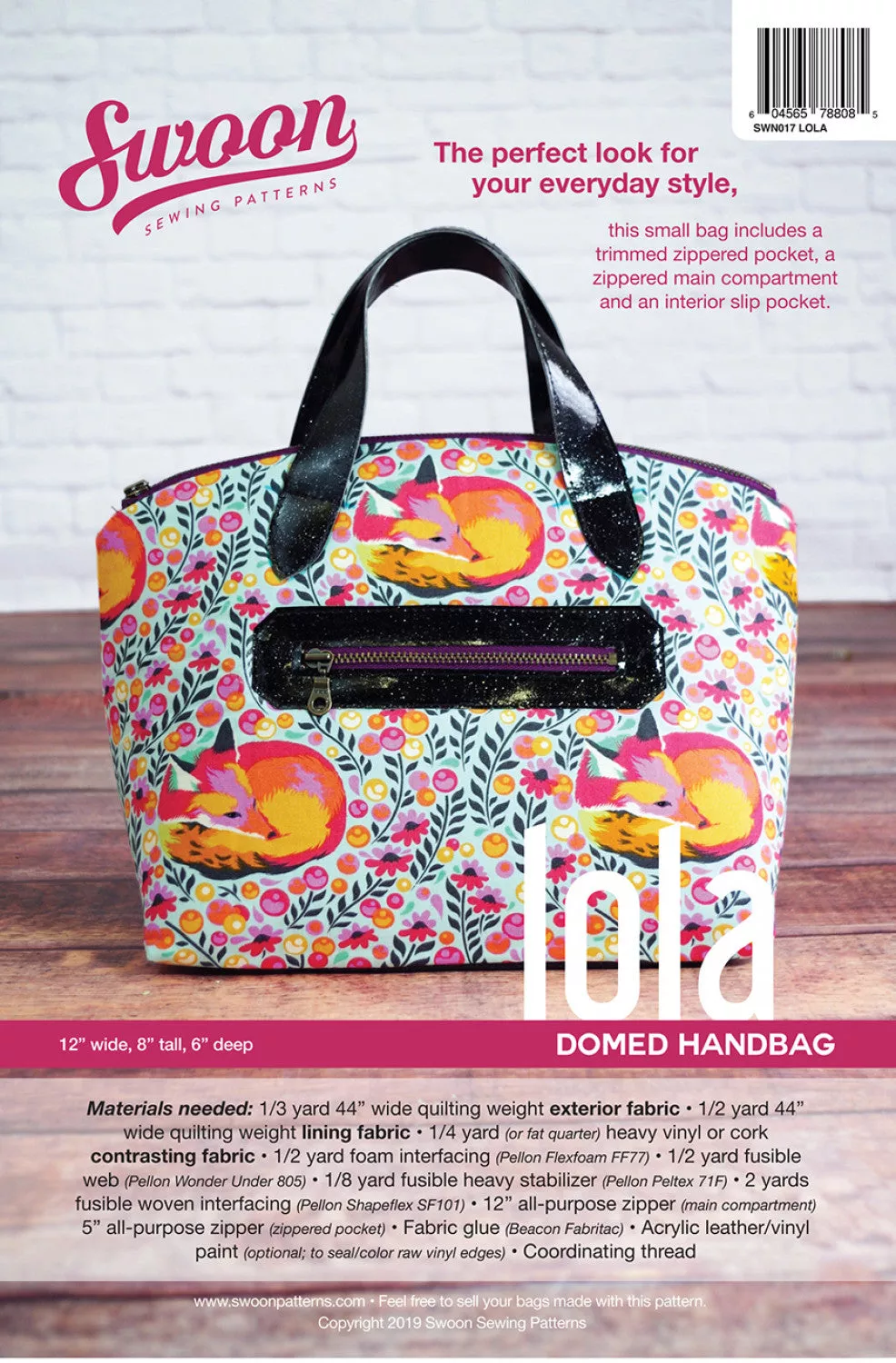Lola Domed Handbag Pattern