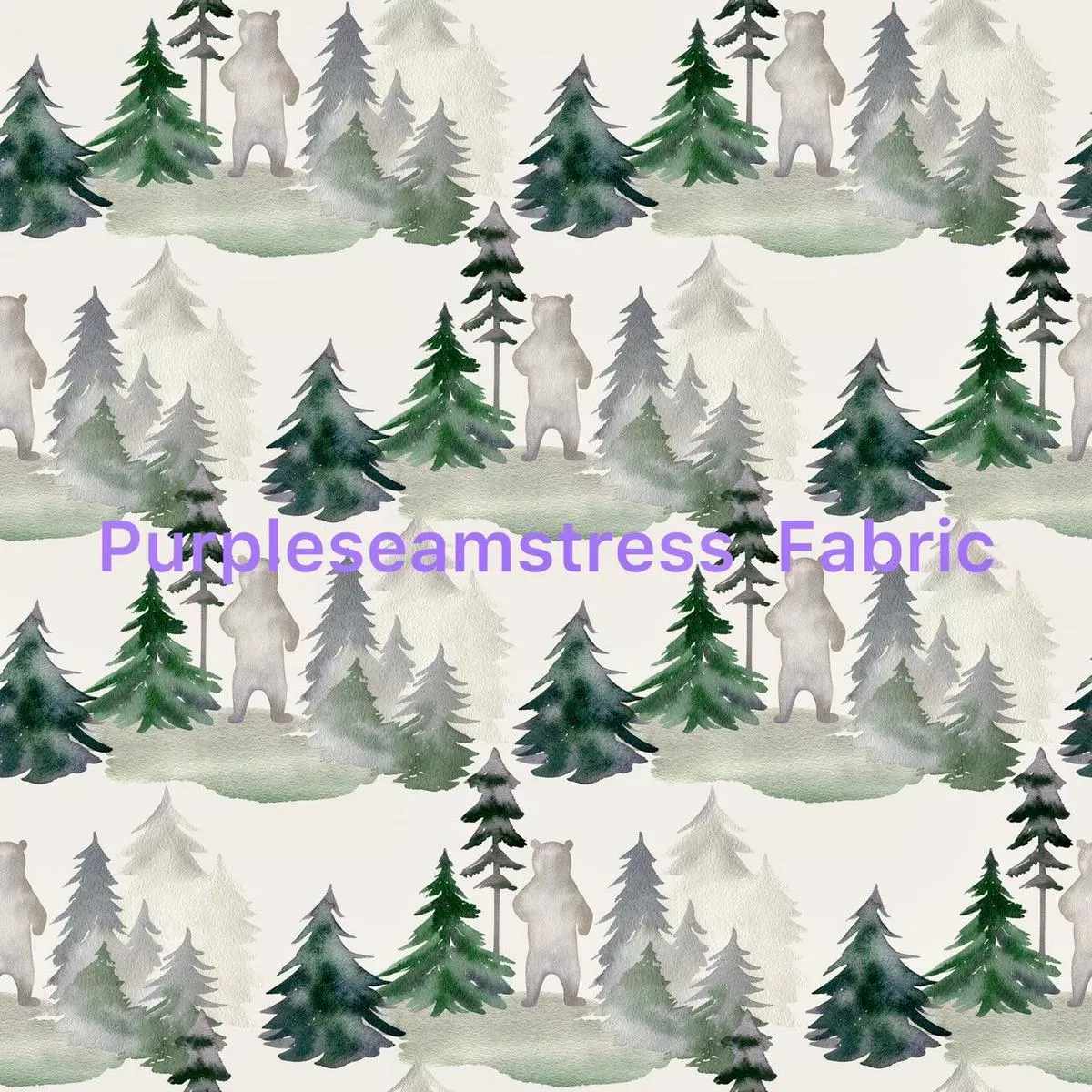 Lone BearFabric