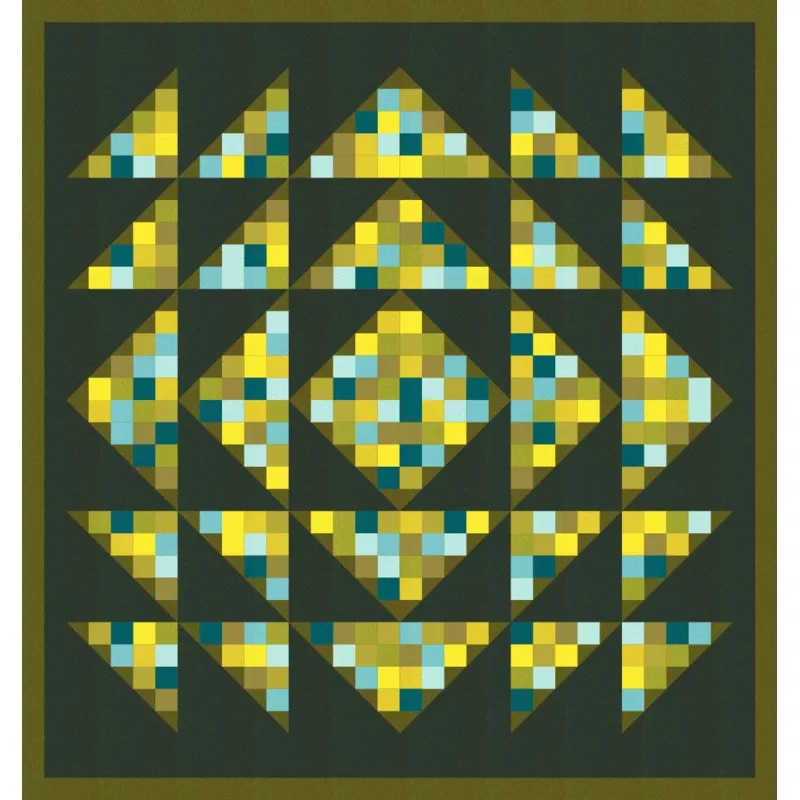 LoriAnn Quilt Kit – Electric Pickle