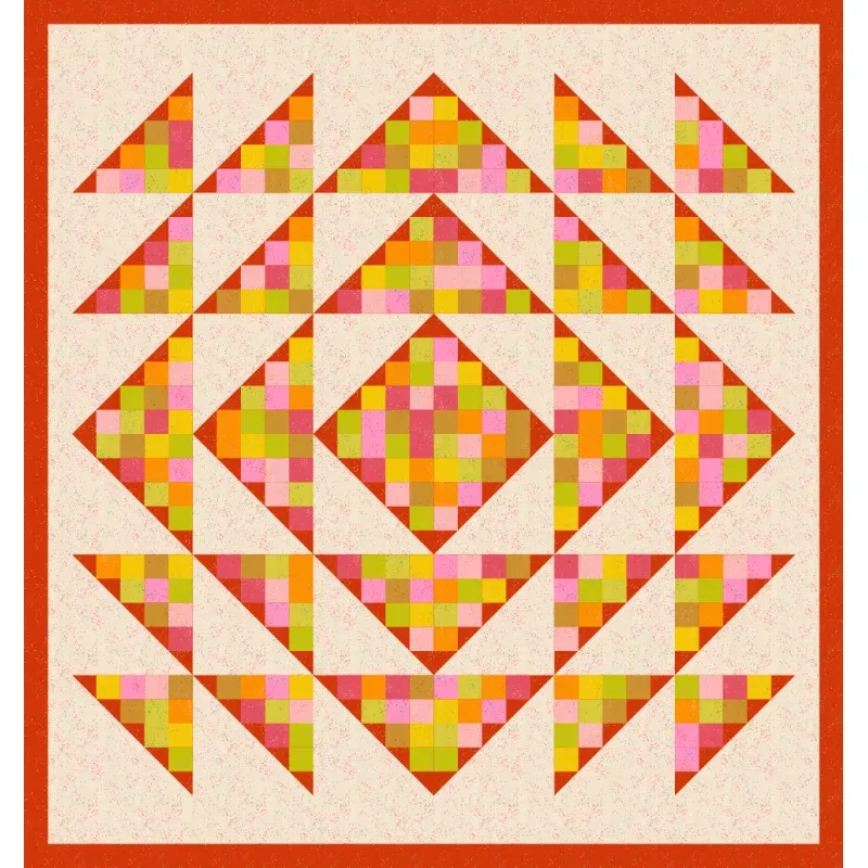 LoriAnn Quilt Kit – Warm Speckled