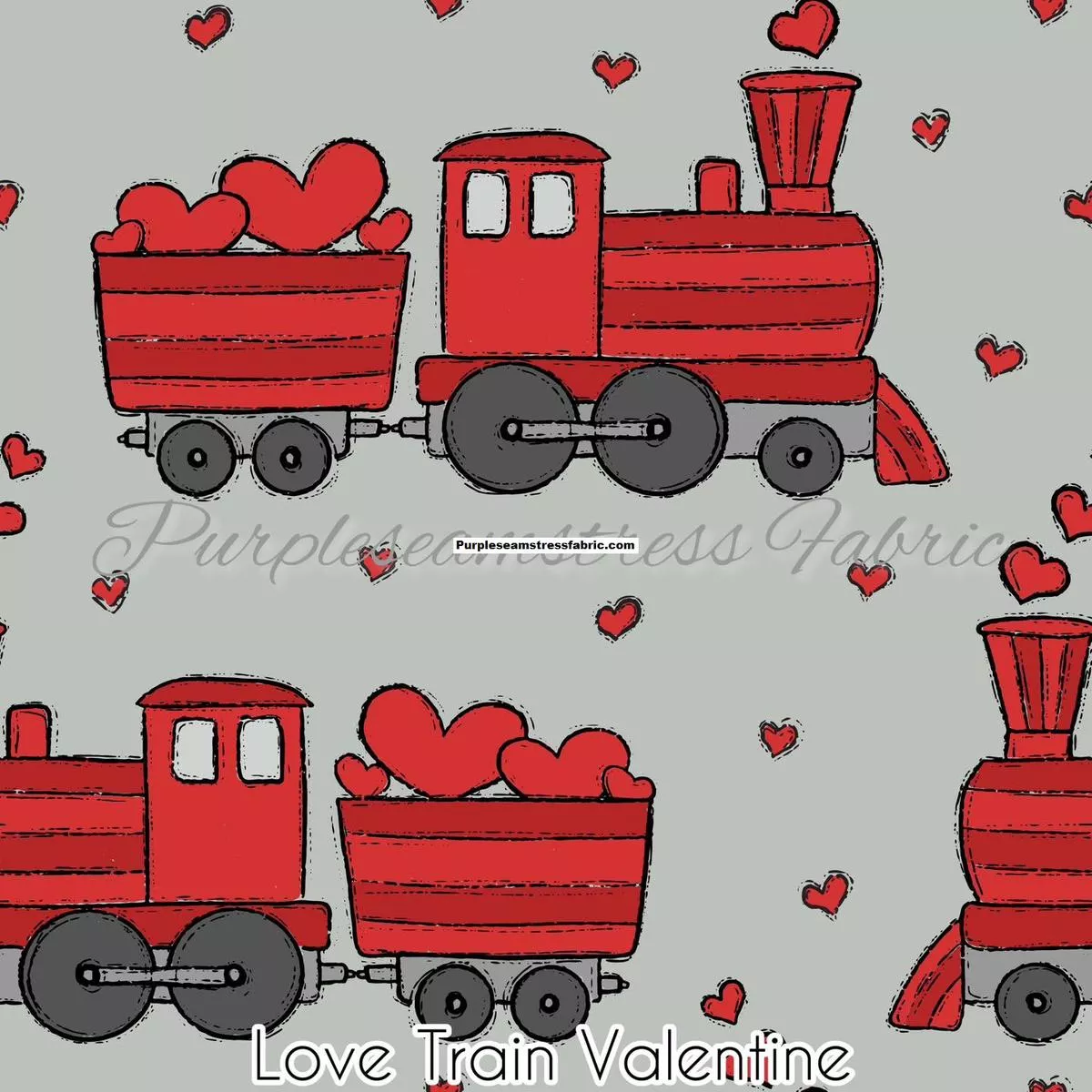 Love Train ValentineFabric