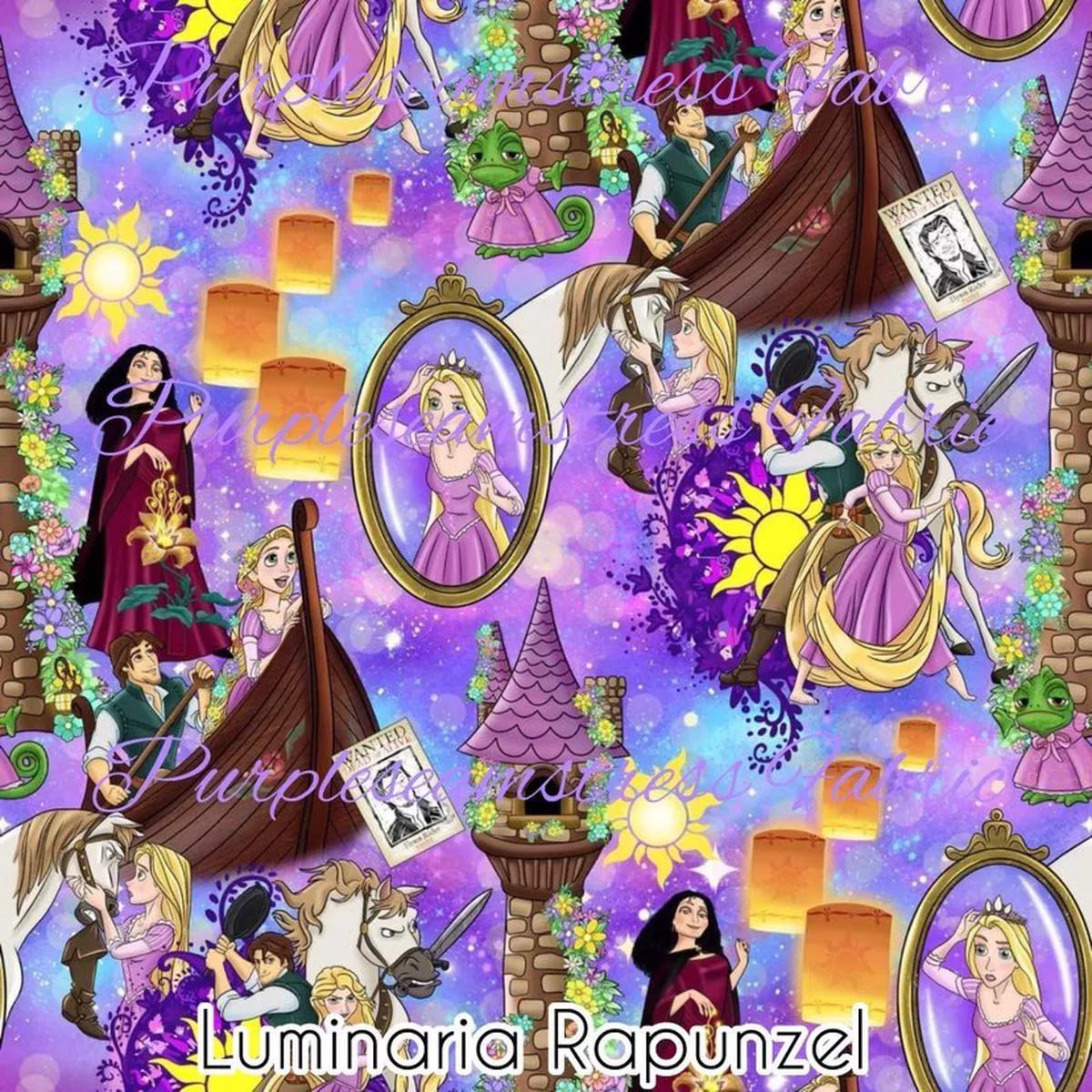 Luminaria RapunzelFabric