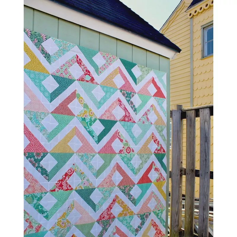 Luna Quilt Pattern by Kate Spain KS2401 Printed Pattern Only Quilt Pattern