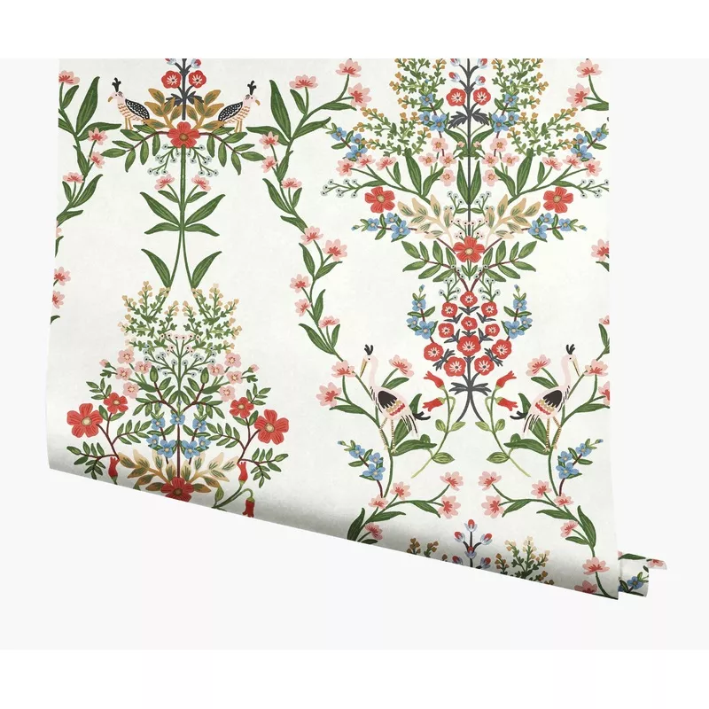 Luxembourg Wallpaper – White Multi White Multi